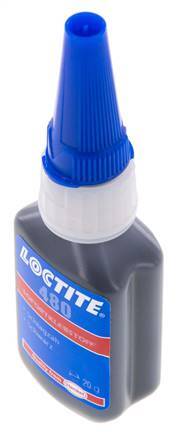 Loctite Secondelijm 20ml Zwart 20-50s Uithardingstijd Metaal, Plastic En Rubber Oppervlakten