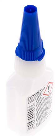 Loctite Instant Lijm 20ml Transparant 3-11s Uithardingstijd Leer, Weefsel En Papieroppervlakken