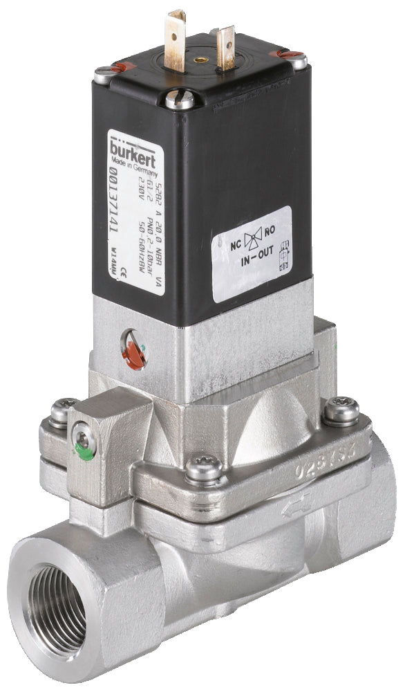 G1'' Stainless Steel 230VUC ATEX Solenoid Valve 5282 307218