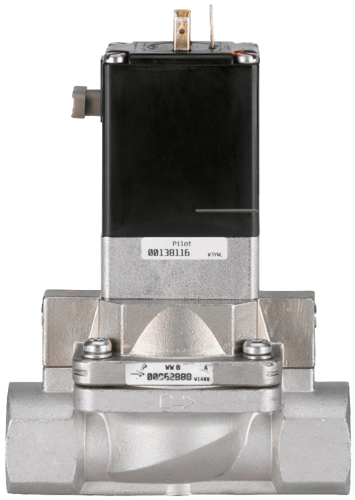 Solenoid Valve G1/2'' NC Stainless Steel NBR 0.2-10bar/3-145psi 230VAC 5282 281981