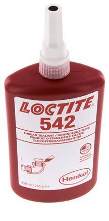 Loctite 542 Bruin Schroefdraadafdichtingsmiddel 250 ml