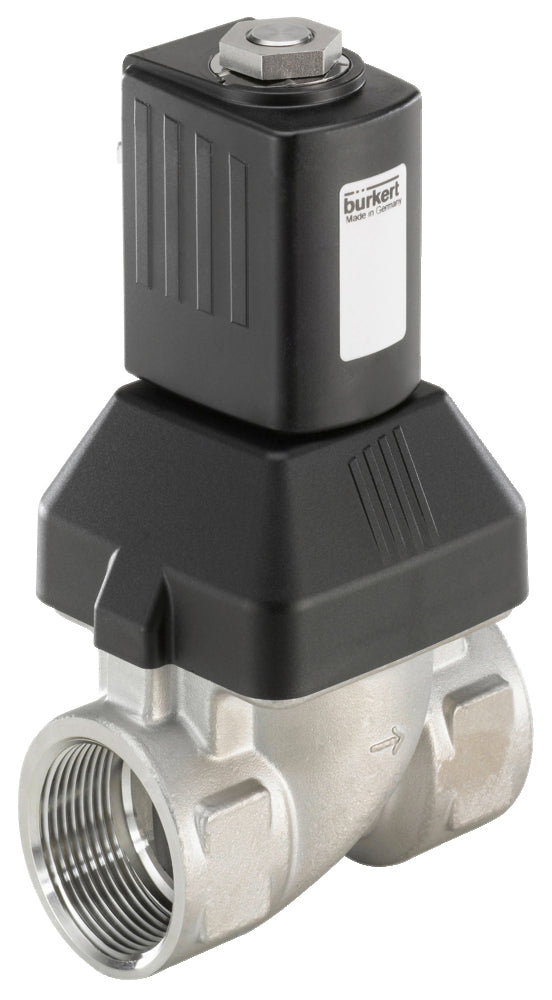 Magneetventiel G1'' NC Roestvrij Staal FKM 0-10bar/145psi 24VDC 6213 248970