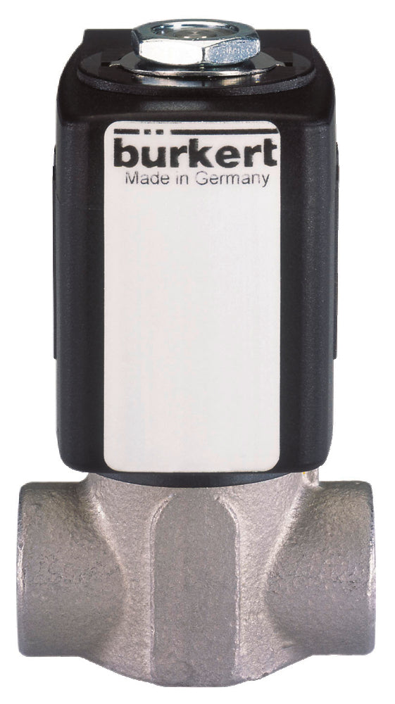 Magneetventiel G1/2'' NC RVS PTFE 0-35bar/508psi 24VAC/DC Zuurstof Vet-/olievrij ATEX 6240 380832