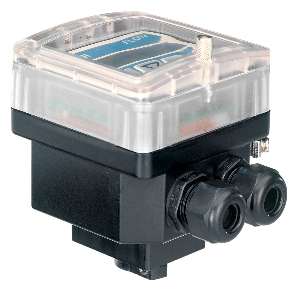 Elektronica voor paddle wheel flowmeters, met relais, 115-230 V AC, display (vereist S030-koppeling) - Bürkert SE35 - 423924