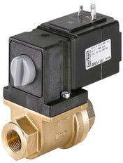Magneetventiel G3/8'' NO Messing NBR 0-2bar/29psi 24VAC/DC Vacuüm 131 64258