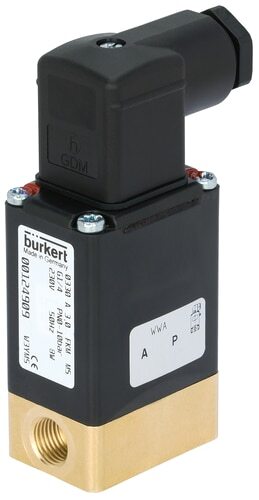 Solenoid Valve 3/2-Way G1/4'' Universal Brass NBR 0-6bar/87psi 24VAC/DC 0330 353636