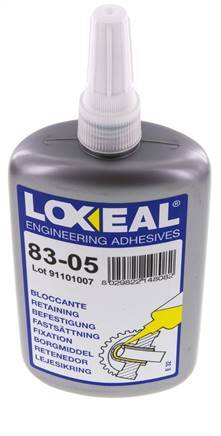 Loxeal Snel Drogend Hoge Sterkte Schroefdraad Borger 250ml M 20 Max. Draadmaat 200 DegC Max Temp.