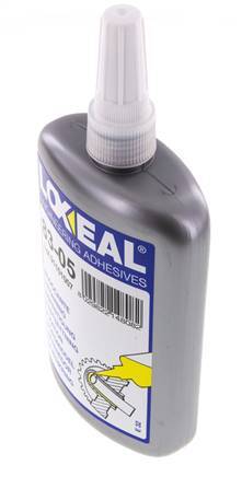 Loxeal Snel Drogend Hoge Sterkte Schroefdraad Borger 250ml M 20 Max. Draadmaat 200 DegC Max Temp.