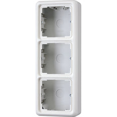 Jung CD500 Surface Mount Box recessed Switchgear - CD583AWW