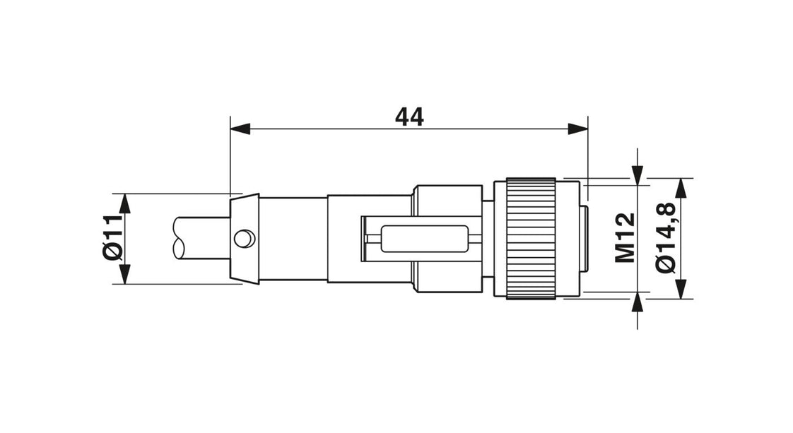 Phoenix Contact Sensor/Actor Kabel Met Aansluiting - 1668124