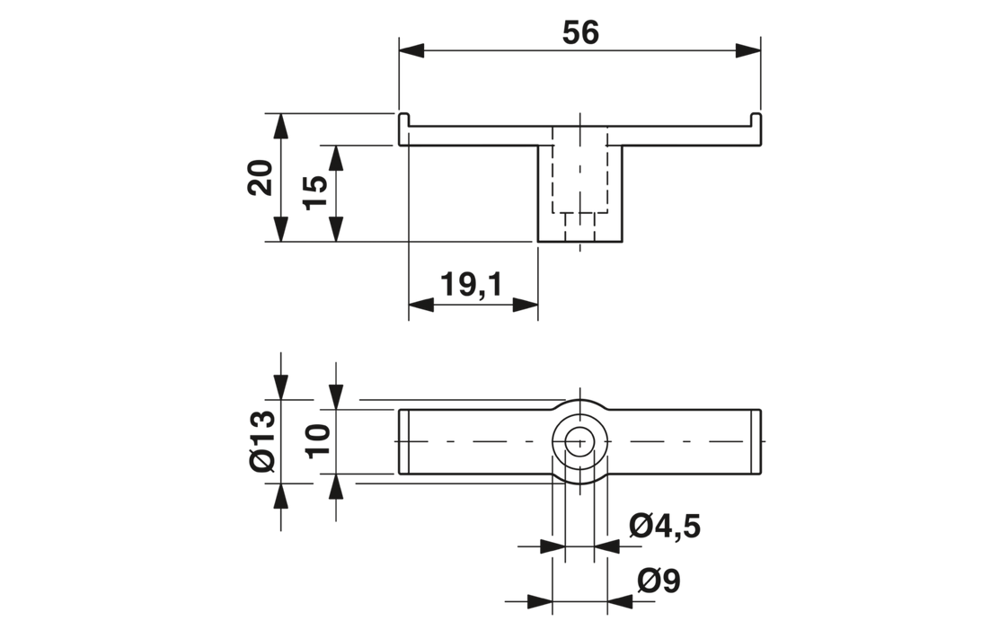 Phoenix Contact Power Rail Support - 3026476 [2 Pieces]