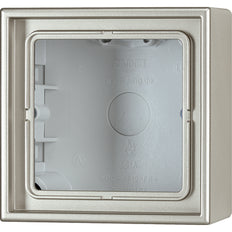 Jung Aluminum/Gold steel/Chrome Surface-Mounted Switchgear - ES2581A-L