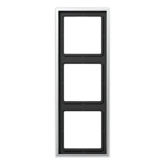 Jung Aluminum/Steel/Chrome Cover Frame Switchgear - AL2983