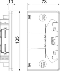 OBO GK End Plate Wall channel/column - 6274570