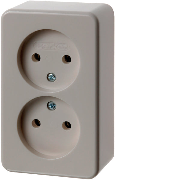 Hager Berker Wall-Mounted Socket Outlet (WCD Switchgear) - 61672140