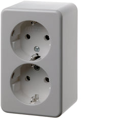 Hager Berker Wall-Mounted Socket Outlet (WCD Switchgear) - 472149
