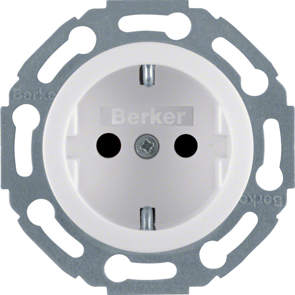 Hager Berker 1930/Glass Wall Outlet (WCD Switchgear) - 4755