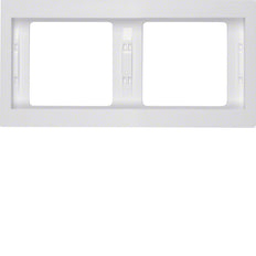 Hager Berker K.1 Cover Frame Switchgear - 13637009