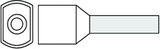 Klemko KL-T Wire End Sleeve - 720560 [50 Pieces]