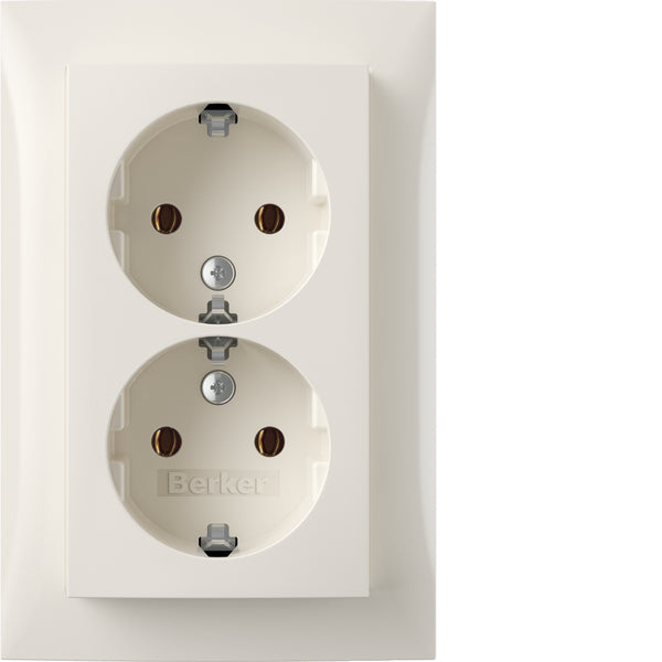 Hager Berker S.1 Wall Outlet (WCD Switchgear) - 47748989