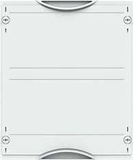 ABB Comfortline, Twinline, Triline Built-In Unit Empty - 2CPX041804R9999