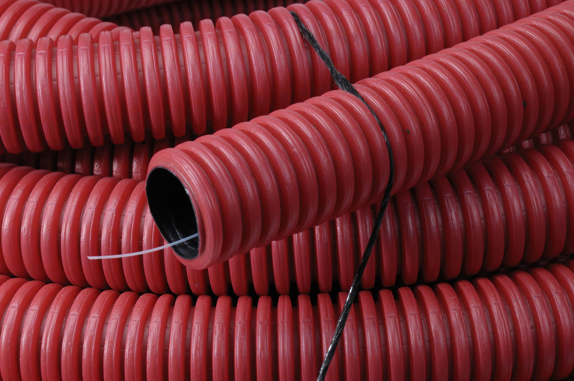 Pipelife Kabelflex Plastic Ribbed Cable Benan -Hose - 1496150024 [50 Meters]