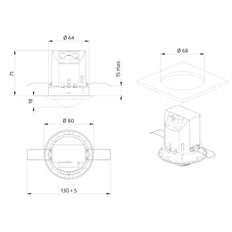 BEG Luxomat Motion Switch (Complete) - 92565