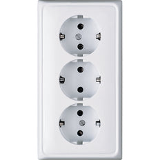 Jung CD500 Wall Outlet Box (WCD Switchgear) - CD523WW
