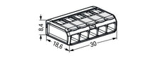 Wago 221 Weldclamp - 221-485 [25 Pieces]