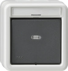 Gira Waterproof Surface-Mounted Installation Switch - 010231
