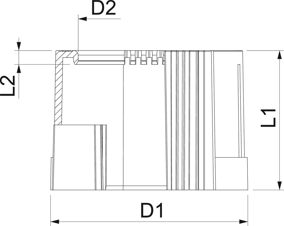 OBO Tulle Installation Pipe - 2044521 [50 Pieces]