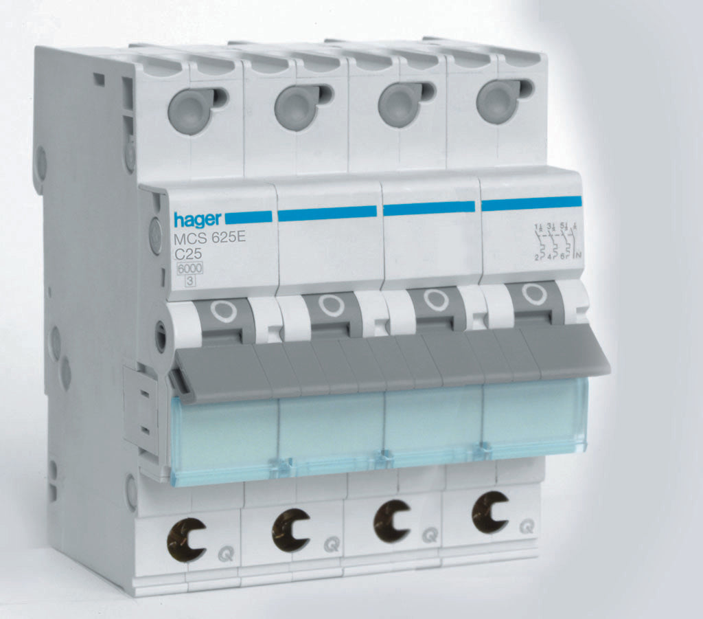 Hager Quickbusbar Circuit Breaker - MCS625E