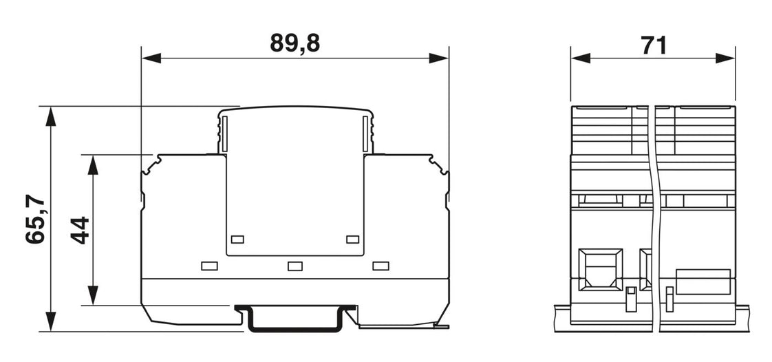 Phoenix Contact VAL-MS Mains Surge Protector - 2838209