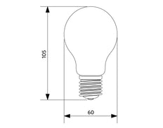 Opple LED Filament LED-lamp - 500010001000