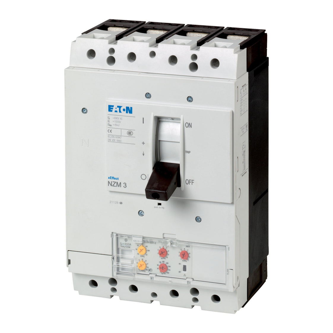 Eaton NZM3 Circuit Breaker 4P 400A 150KA IEC - 265964