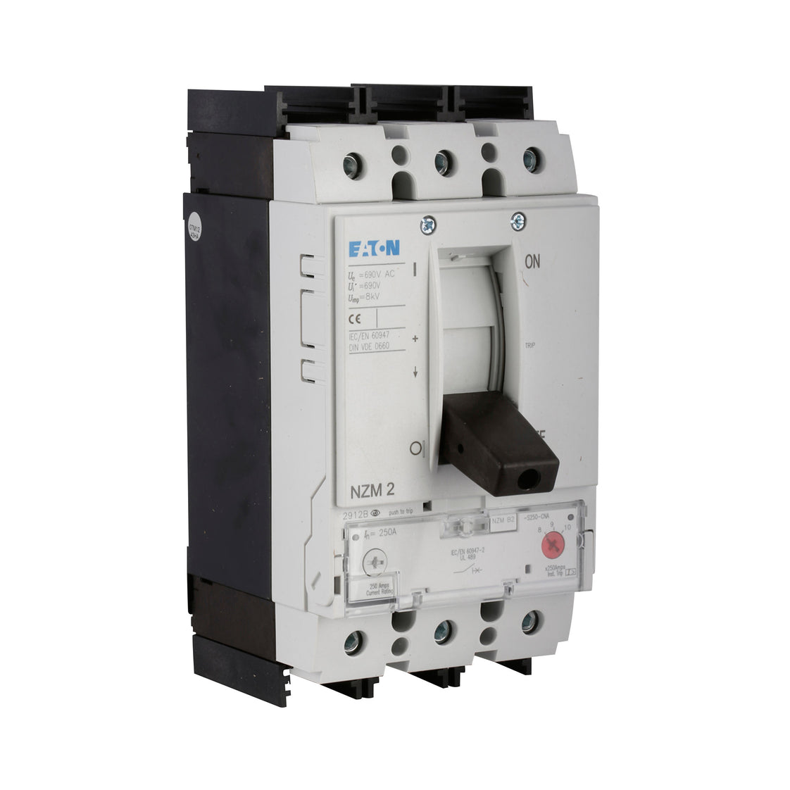 Eaton NZMB2 AF40 Circuit Breaker 3P 40A 25kA NZM2 Box Terminals - 107616
