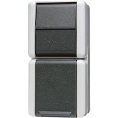 Jung Combination Outlet With Protective Contact 16A - 871W