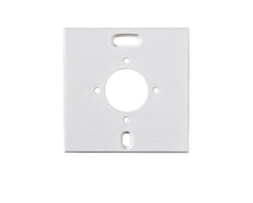 Martin Kaiser Assembly Plate Thermoplast Square Quad Fixing Holes Arctic White - 826T/KWS [2 pieces]