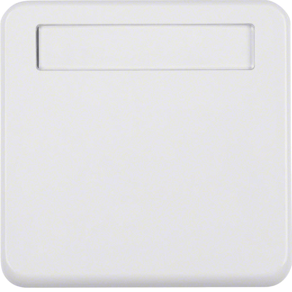 Hager Berker Intermediate Ring With Hinged Cover Text Field IP44 - 102259