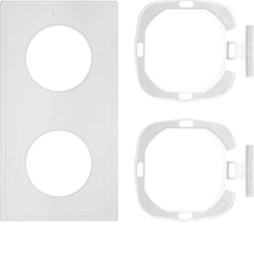 Hager Berker Sealing Set S.1 IP44 With Flange 2 Gang - 10108902