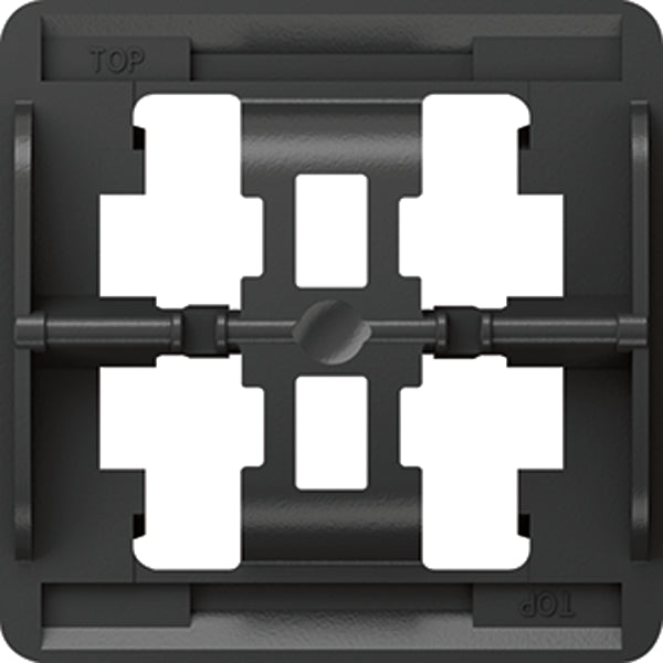 Jung Triple Switch Plate Adapter LS Range Black - LS93HP