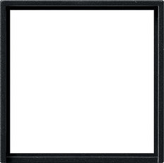 Gira Adapter Plate Square 50x50mm System 55 Matte Black - 0282005