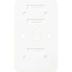 Jung AP600 Alpine White Base Plate - 328-622WW
