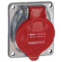 Legrand Hypra Inbuilt Socket 400V 32A 5P IP44 Metal - 052934