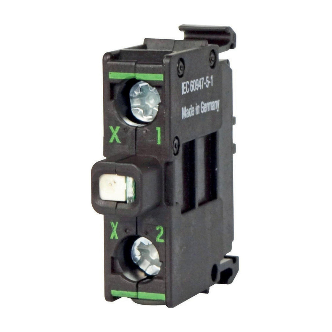 Green LED Panel Indicator 12-30V AC/DC Base Mount - 216562