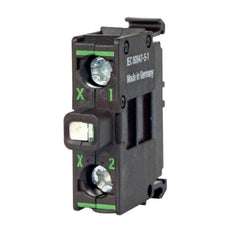 Green LED Panel Indicator 12-30V AC/DC Base Mount - 216562