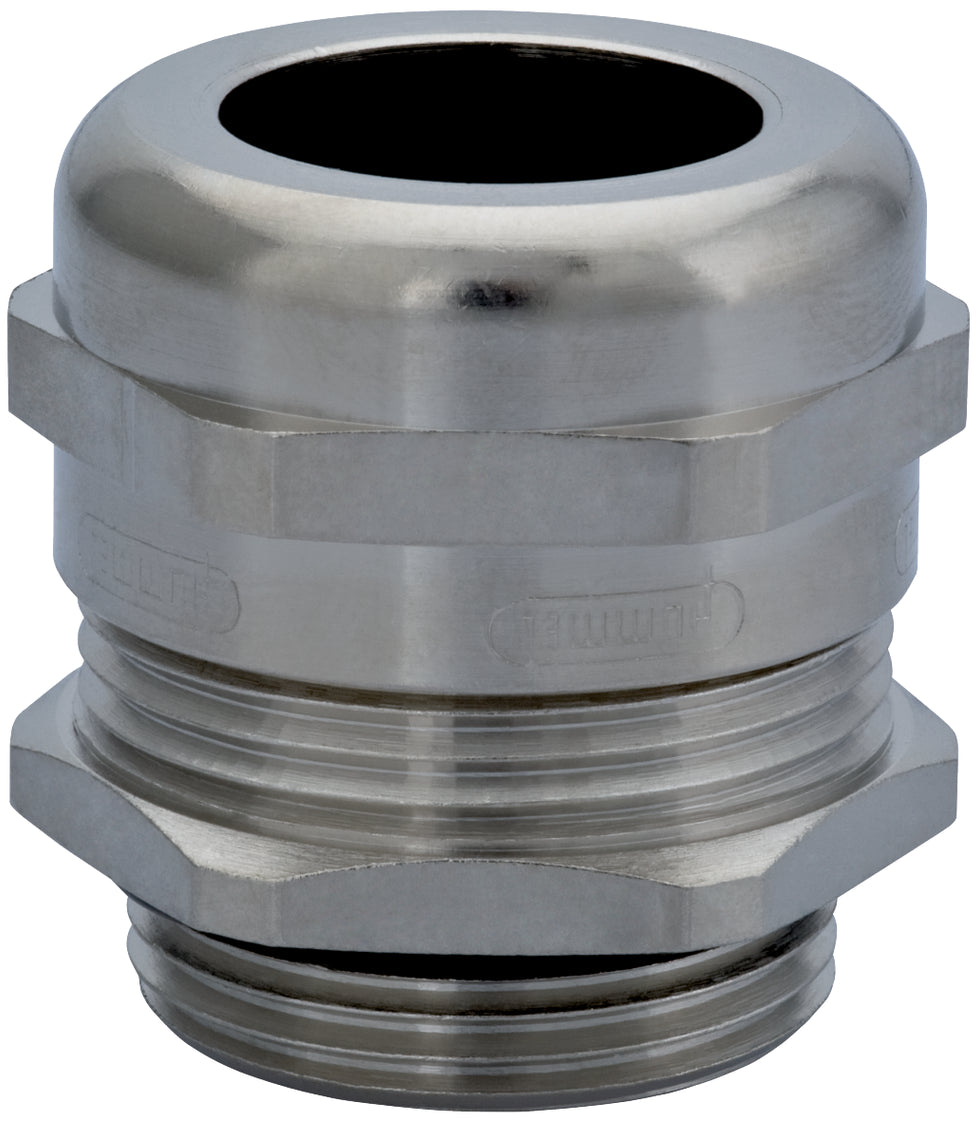 Nickel Plated Brass EMC Cable Gland M25x1.5 - 1691250050