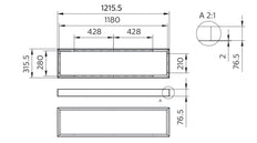 Philips CoreLine Panel RC132Z LED Fixture 30x120 - 8719514953994