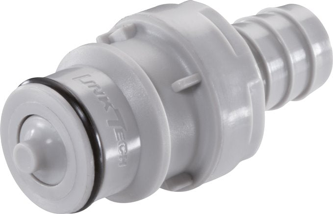 PP DN 9.5 Linktech Coupling Plug 9.5 mm Hose Pillar Double Shut-Off 60 Series