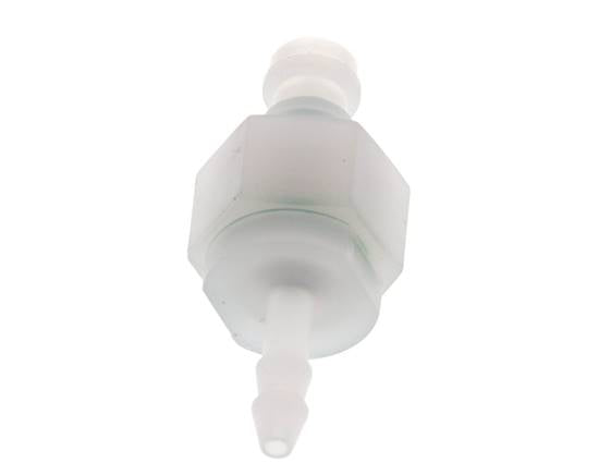 PVDF DN 5 Coupling Plug 4 mm Hose Pillar Double Shut-Off